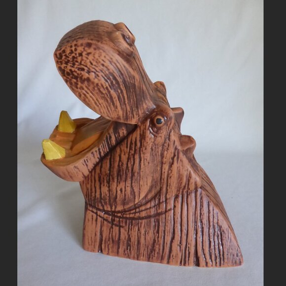 NEW 2022 DISNEY WHITTLE HIPPO JUNGLE CRUISE CERAMIC TIKI MUG TIKILAND TRADING CO - Picture 2 of 13